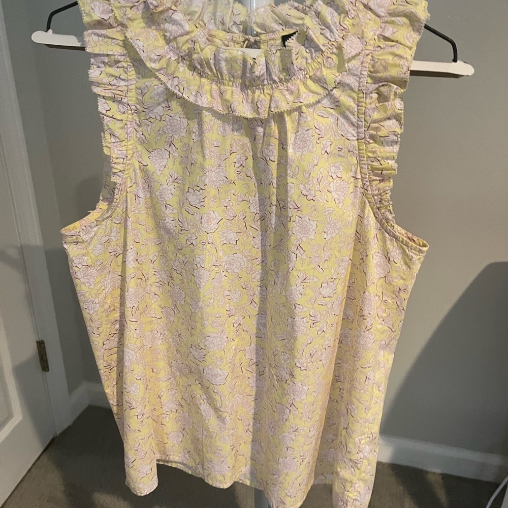 cotton womens sleeveless blouse jcrew